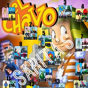 Loteria Mexicana El chavo del 8 win upto 300 board