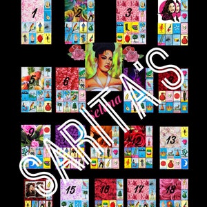 Loteria Mexicana Board Selena 20 pocito pozito small images roses