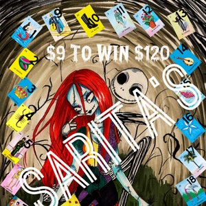 Loteria Mexicana Board 20 Zahlen 9 für 120 Geldmacher sally jack
