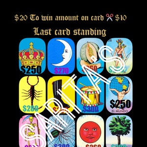 Loteria Mexicana 20 to win amount on lcs money maker 16 images