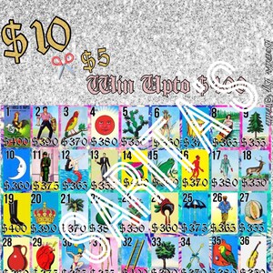Loteria Mexicana Board win upto 400 54 cards  pyp
