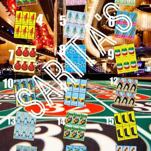 Loteria mexicana Shuffle game roulette theme 18 numbers