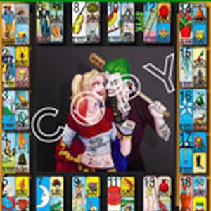 Loteria board Joker and harley win upto 100