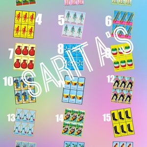 Shuffle wheel roulette loteria board play for any amout 18 numbers