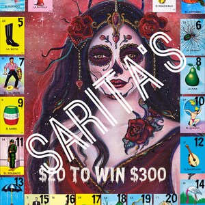 Loteria Board 20 for 300 dia de los muertos money maker