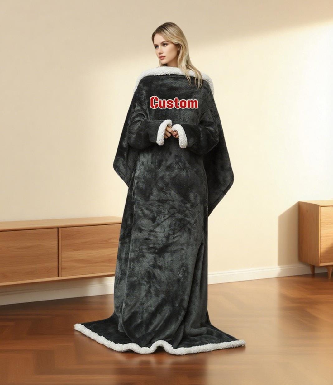 Oversized Blanket Hoodie Personalised