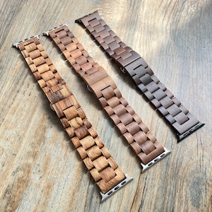 Personligt Fitbit Versa 4 Fitbit Sense 2 Klockarmband, Graverat Träklockarmband för Google Pixel 1/2/3 Fitbit Versa 2/3 bild 8