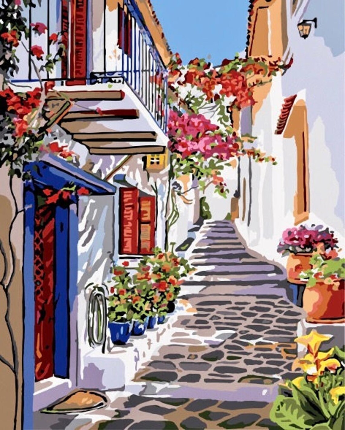 Paint by Numbers Kit for Adults Rolled Canvas No Creases Etsy