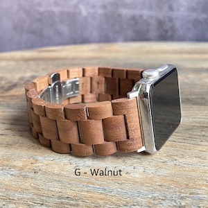 Personligt Fitbit Versa 4 Fitbit Sense 2 Klockarmband, Graverat Träklockarmband för Google Pixel 1/2/3 Fitbit Versa 2/3 bild 9