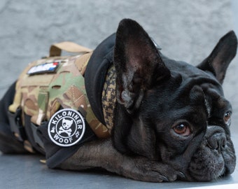 MINI DOG & CROSSBONES Morale Patch