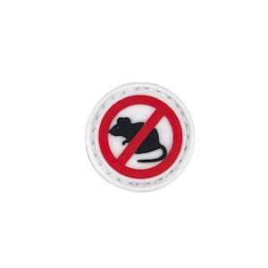 NO RAT PVC Morale Patch
