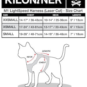 K9R M1 Lichtgeschwindigkeit Katzengeschirr Bild 7