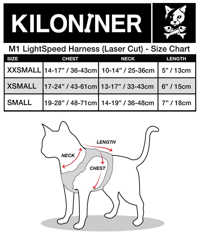 K9R M1 Lichtgeschwindigkeit Katzengeschirr Bild 7