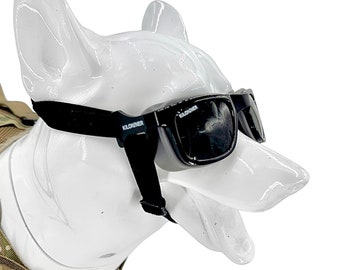 W1 Eye Defender Goggles, Lunettes de soleil pour chien, Lunettes de protection pour chien contre le soleil, le vent et la poussière | Protection des yeux pour chien