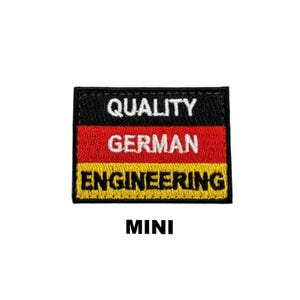 Mini Quality German Engineering Morale Patch