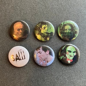 I Want To Play A Game pins, set of 6