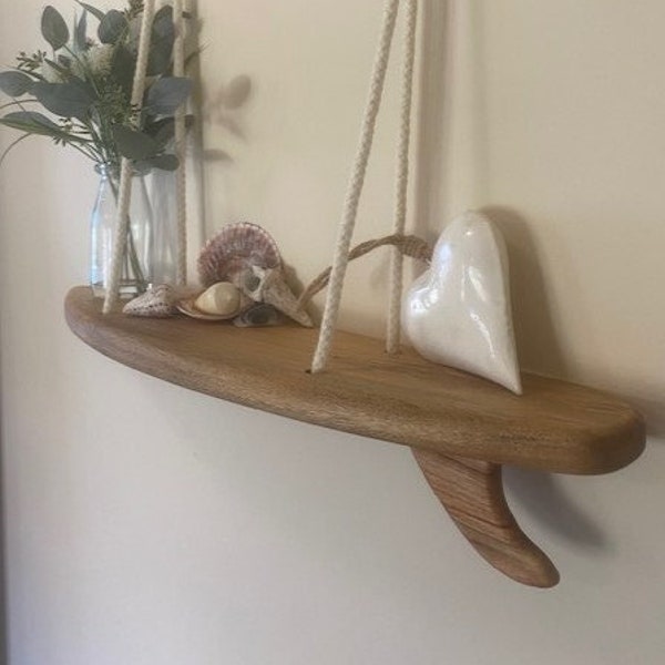 Surfboard Shelf handmade from solid timber