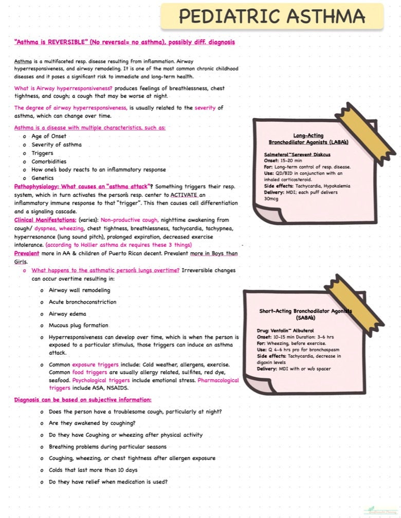 Nursing Notes - Etsy