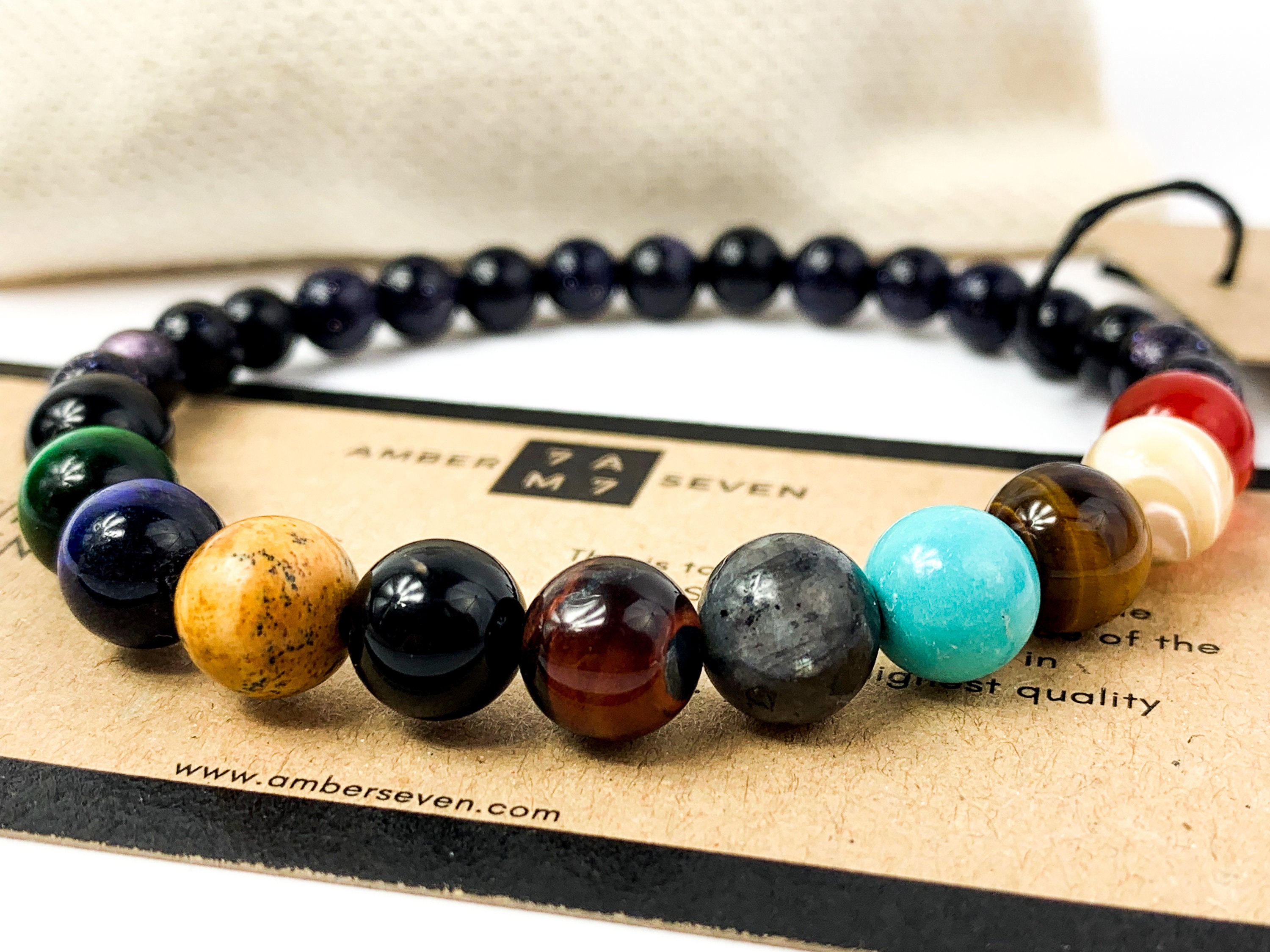 eight planets bead bracelet male universe natural stone yoga chakra solar  system bracelet for jewelry Z9U7 - Walmart.com