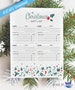 Printable Christmas Gift List Template, Christmas Gift Tracker, Christmas Present Ideas, Christmas Wish List, Christmas Shopping List 
