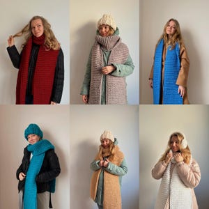 Blanket knit scarf, oversized scarf, camel scarf blanket, chunky knit scarf, winter scarf for women, giant handknit blanket scarf