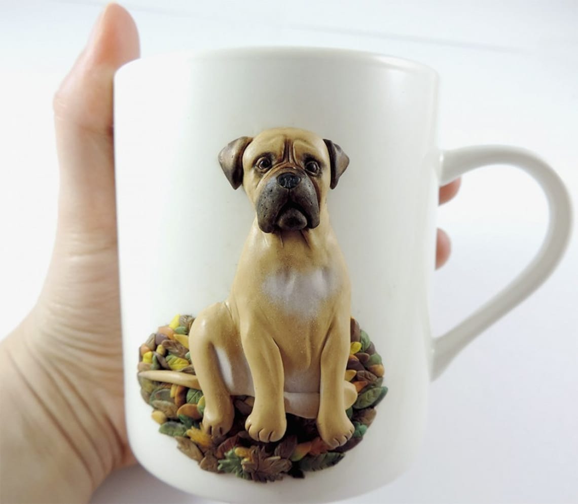 Custom Dog Print Mug Dog Lover Mug Gift Personal Dog Coffee Etsy