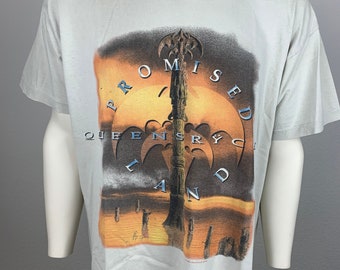 QUEENSRYCHE 1994 T-Shirt Vintage / Promise Land / Concert Tee / Screen Stars