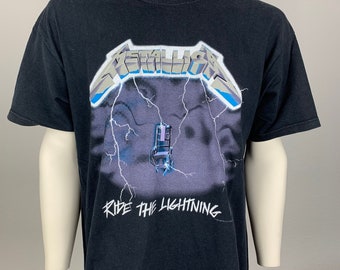 METALLICA 1994 T-Shirt Vintage / Ride The Lightning