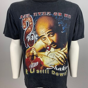 2PAC 2002 T-Shirt / Rap Tee Shirt / All Eyes On Me