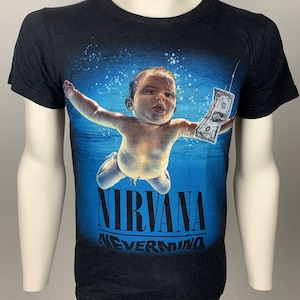 NIRVANA 00&#39;s T-Shirt / Kurt Cobain / Nevermind