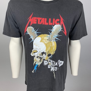 METALLICA 90's T-shirt Vintage / Eerlijkheid is mijn enige excuus / Damage Inc. Tour