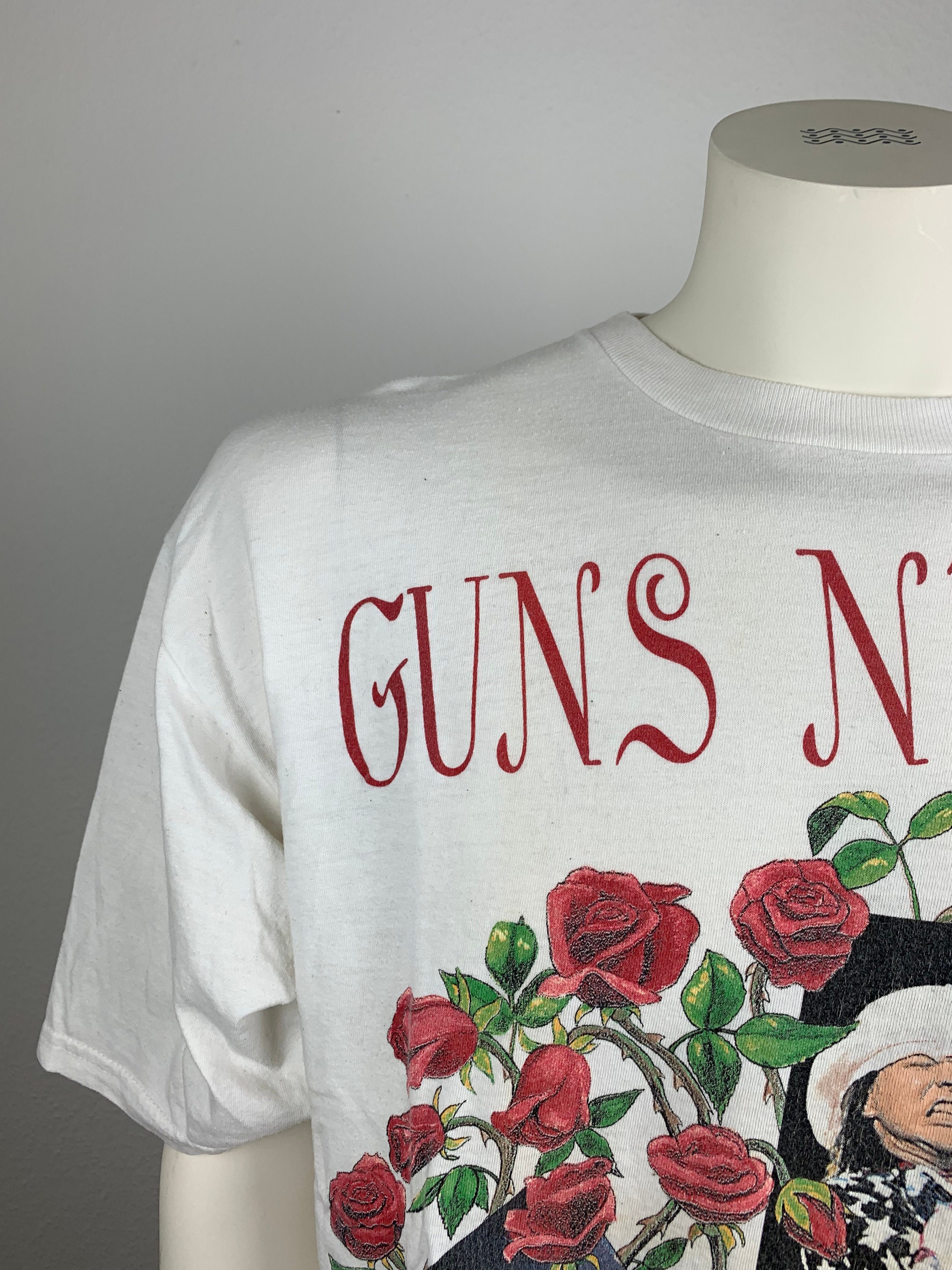 GUNS N ROSES 1993 T-shirt Vintage / World Tour 93 / Concert Tee - Etsy