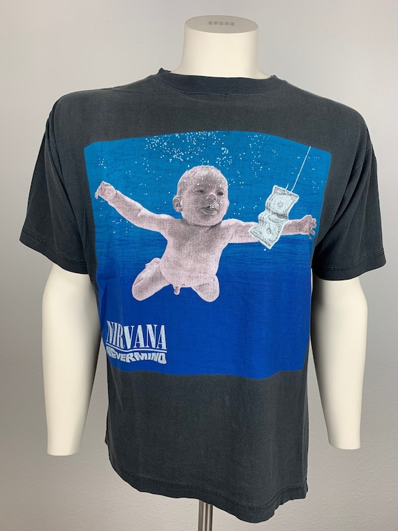 【90's】 Nirvana NEVERMIND Tee Nirvana - Kurt Cobain - Nevermind - Vintage 90s style - grunge