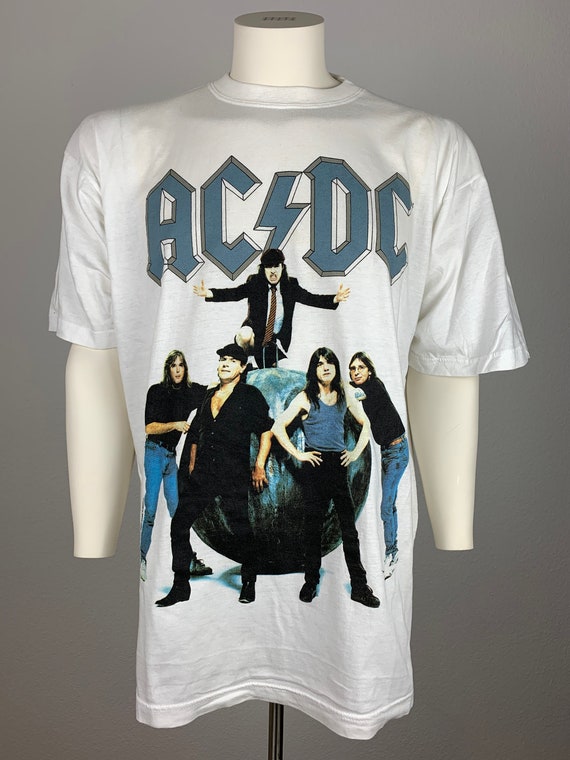 zweep Middag eten Sceptisch AC/DC 1996 T-shirt Vintage / Worldtour - Etsy