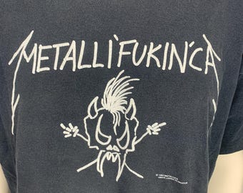 METALLICA 1993 T-shirt Vintage / Metalli'fukin'ca / Brockum