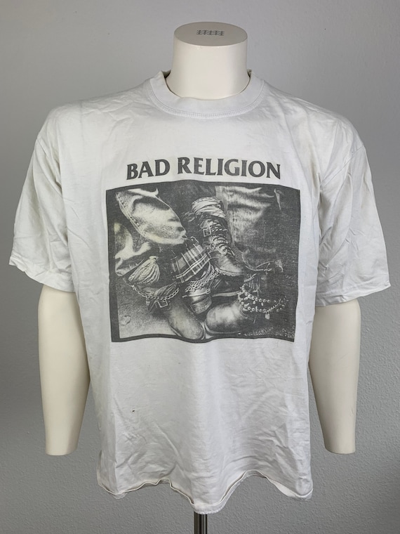 BAD RELIGION 90's T-shirt Vintage - Etsy