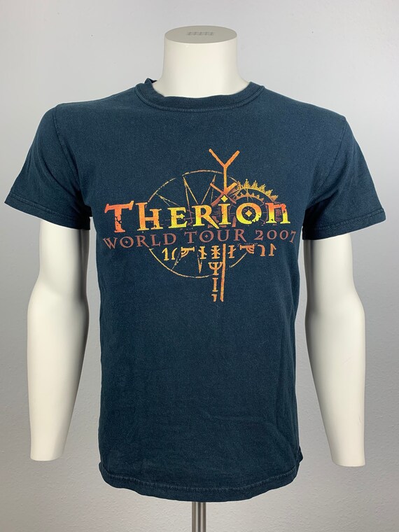 THERION 2007 T-shirt / World Tour 2007 - Etsy