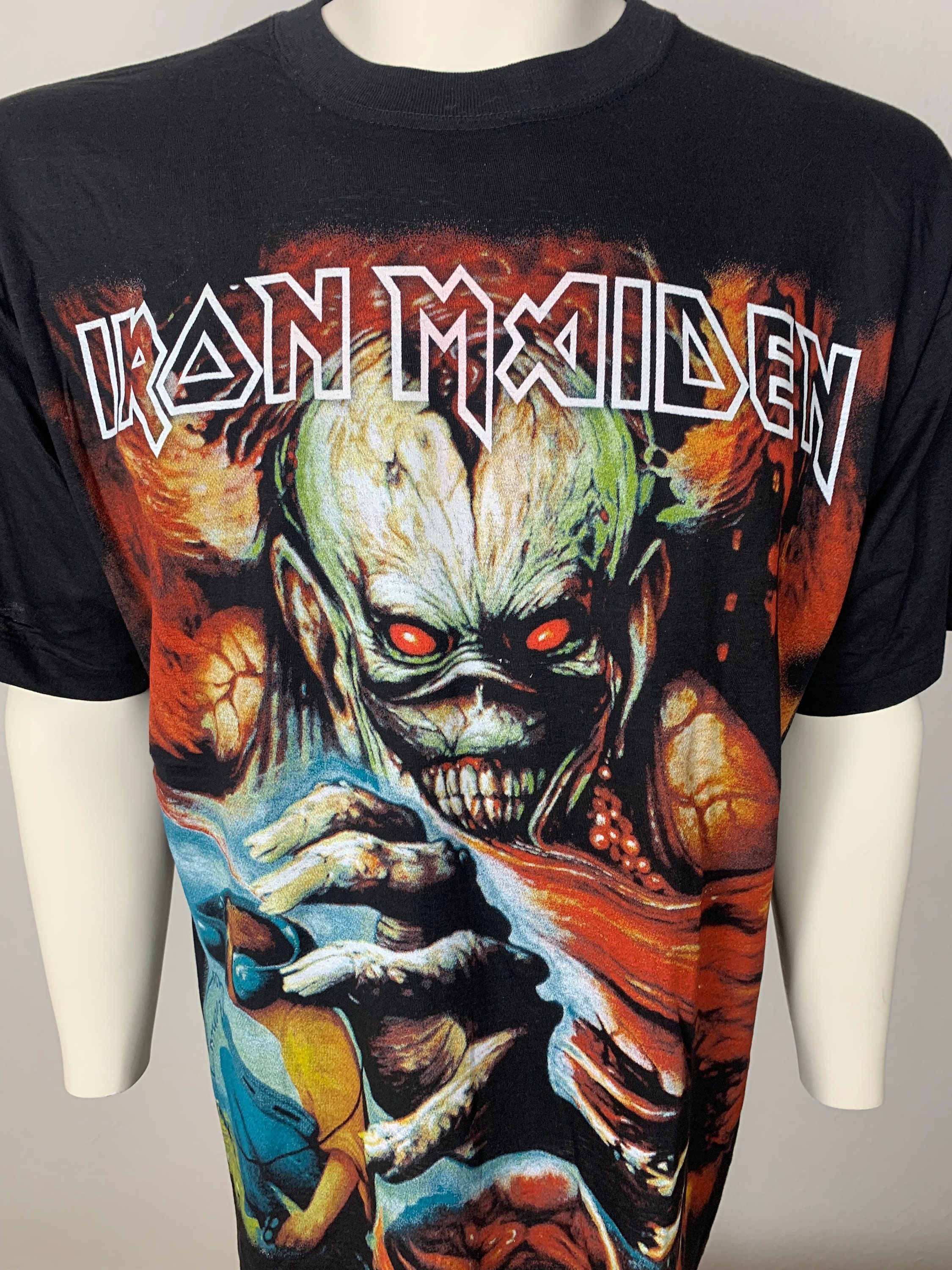 IRON MAIDEN 1998 T-shirt Vintage / Virtual Tour 98 - Etsy Canada