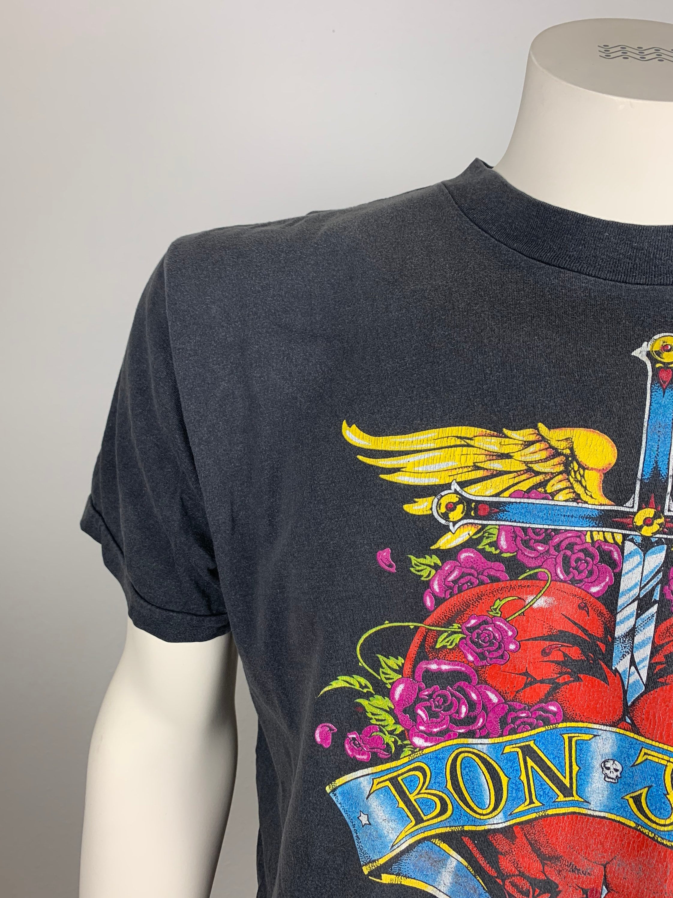 BON JOVI 1989 T-shirt Vintage / the World / Concert Tee - Etsy