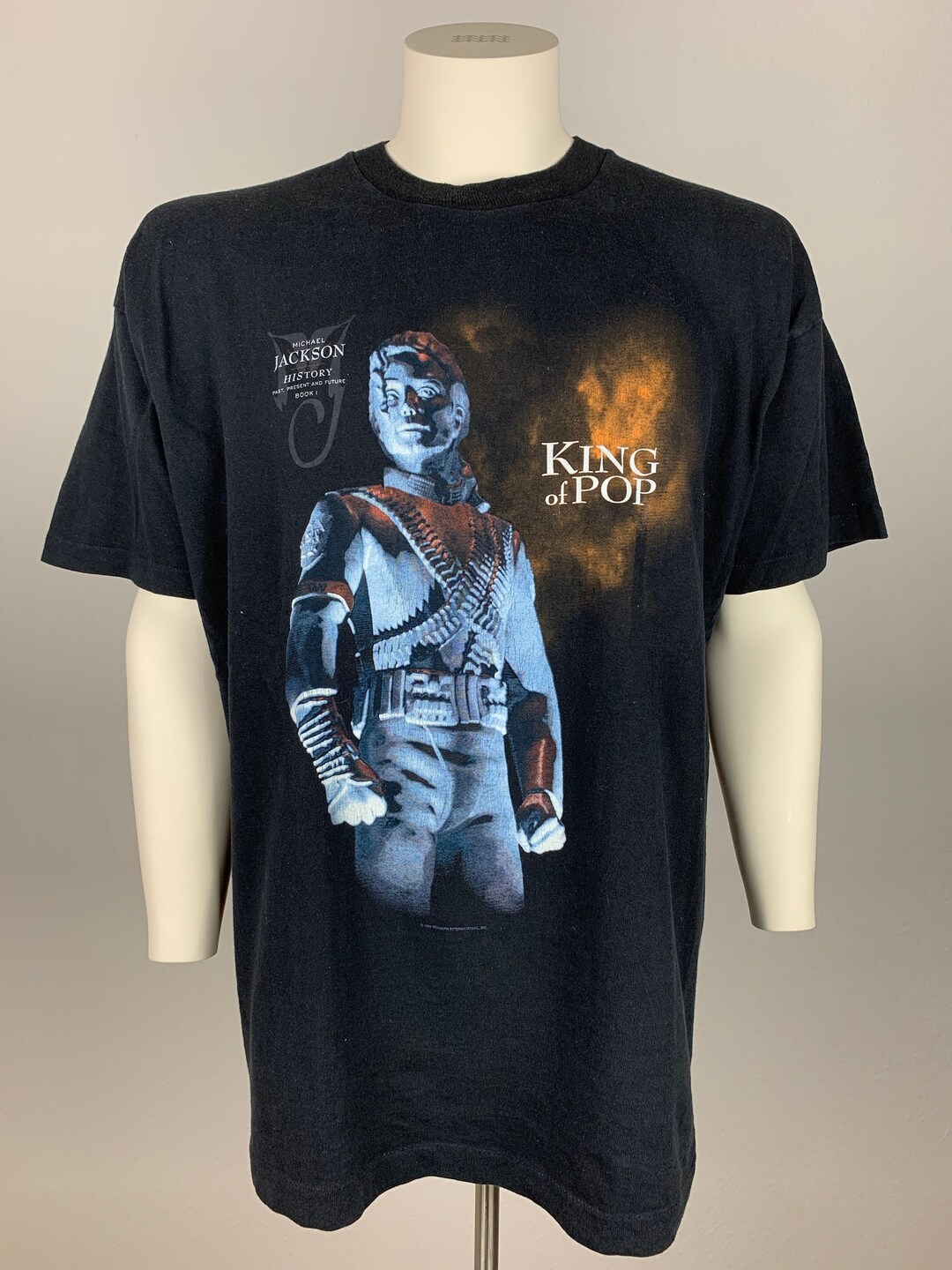 MICHAEL JACKSON 1994 T-shirt Vintage / History / King of Pop - Etsy