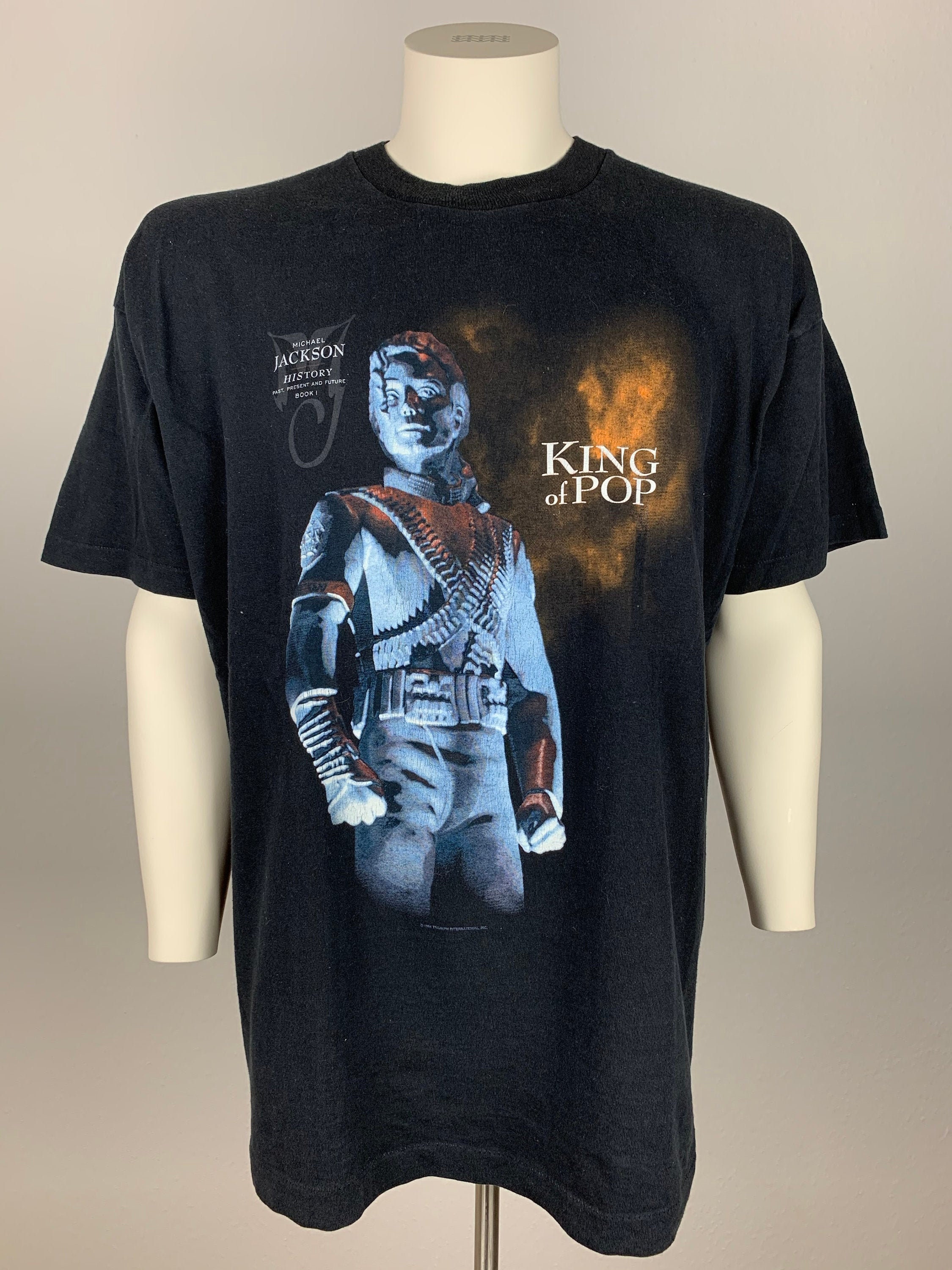 MICHAEL JACKSON 1994 T-shirt Vintage / History / King of Pop - Etsy