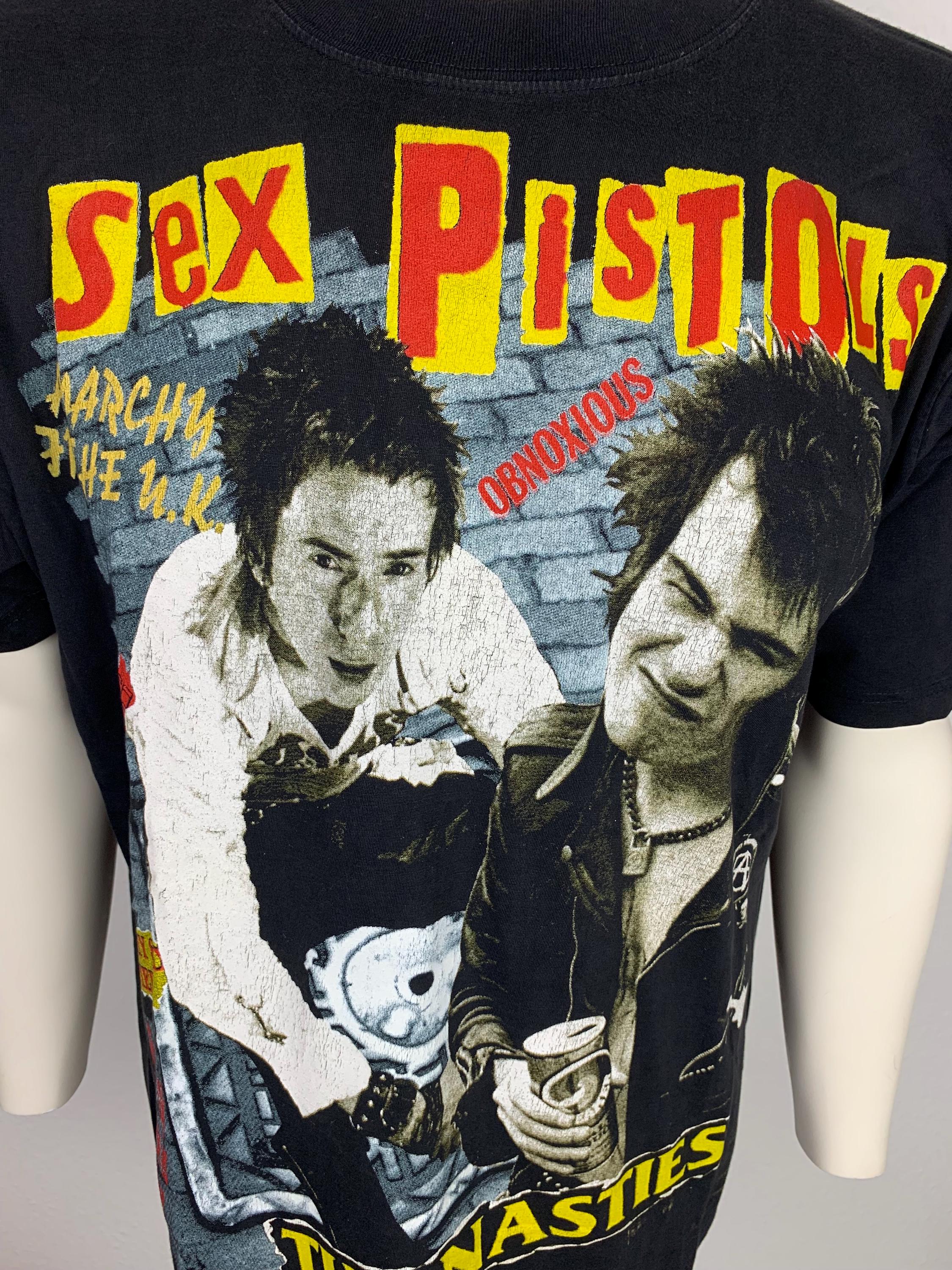 SEX PISTOLS 90's T-shirt Vintage / the Nasties - Etsy