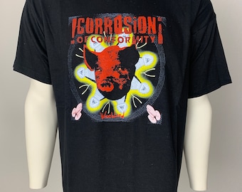CORROSION OF CONFORMITY WISEBLOOD Tシャツ Corrosion of Conformity 'Wiseblood' (Black) T-Shirt | Eyesore Merch
