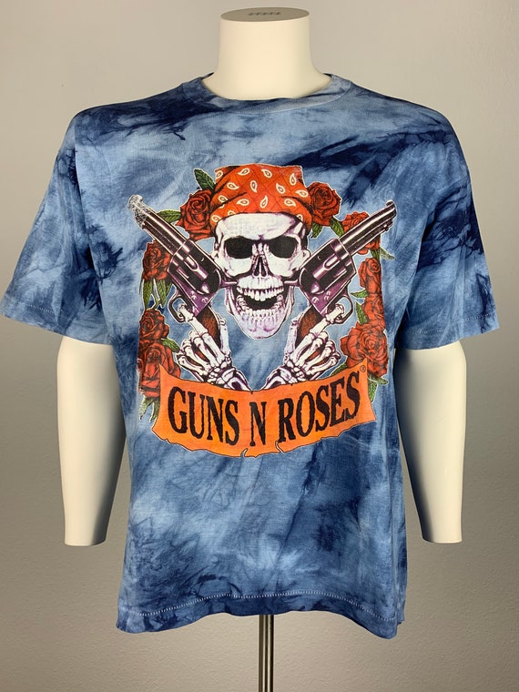 GUNS N ROSES 90's T-Shirt Vintage / Tie & Dye - image 1