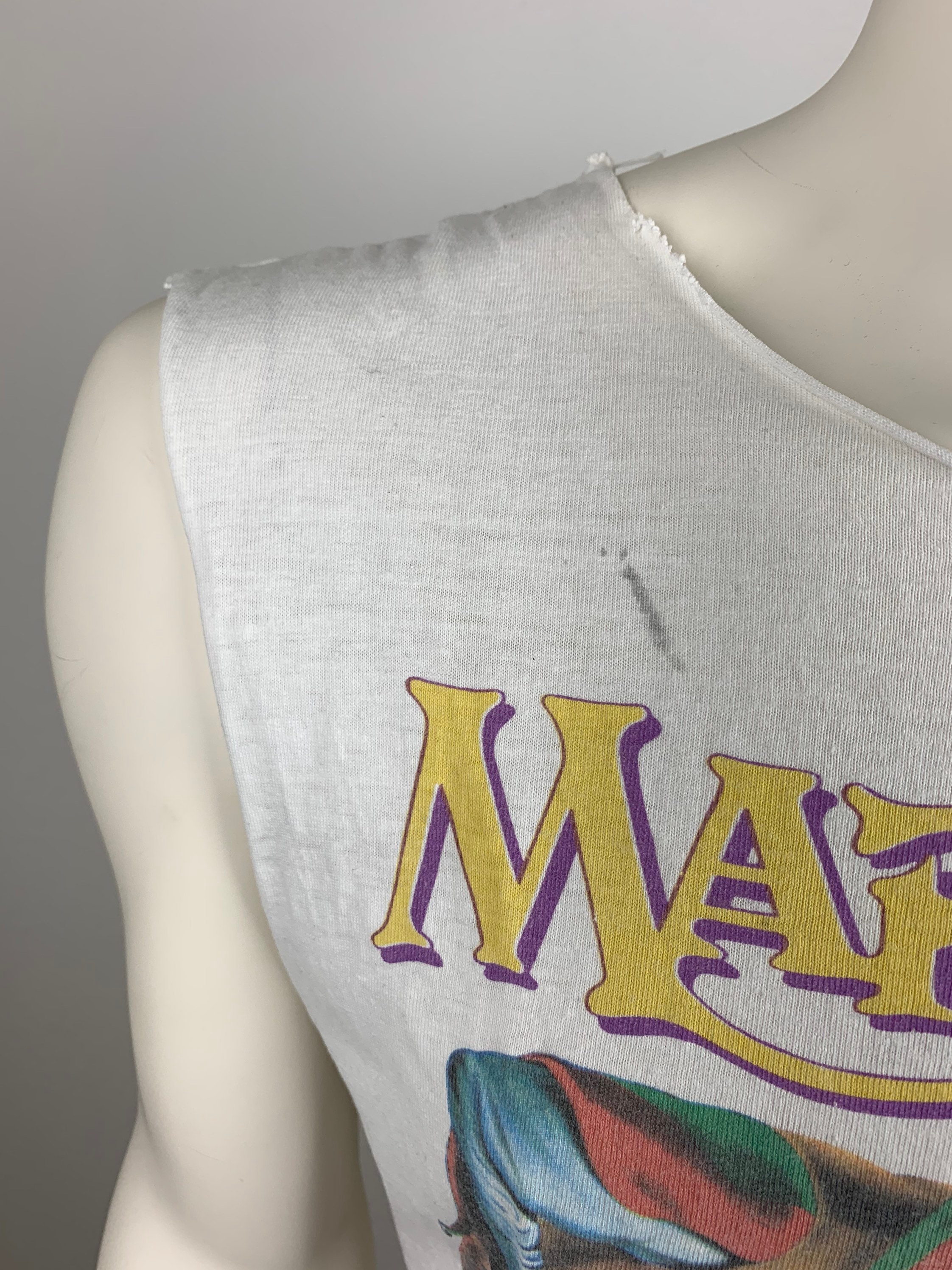 Marillion Tシャツ UK 80s 古着 ロック バンド 1986 MARILLION 1986 Sleeveless T-shirt Vintage / Welcome to the