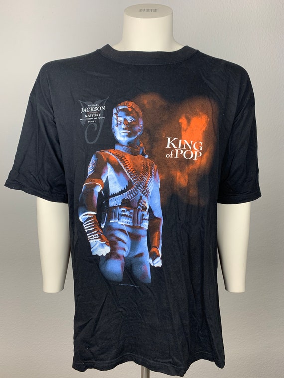 MICHAEL JACKSON 1994 T-Shirt Vintage / History / King… - Gem MICHAEL JACKSON 1994 T-Shirt Vintage / History / King… - Gem