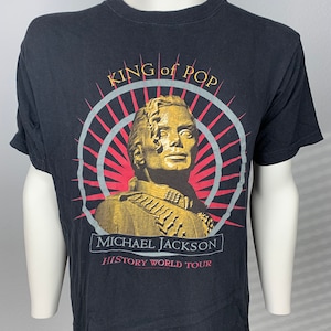 MICHAEL JACKSON 1996 T-Shirt Vintage / History World Tour / King Of Pop