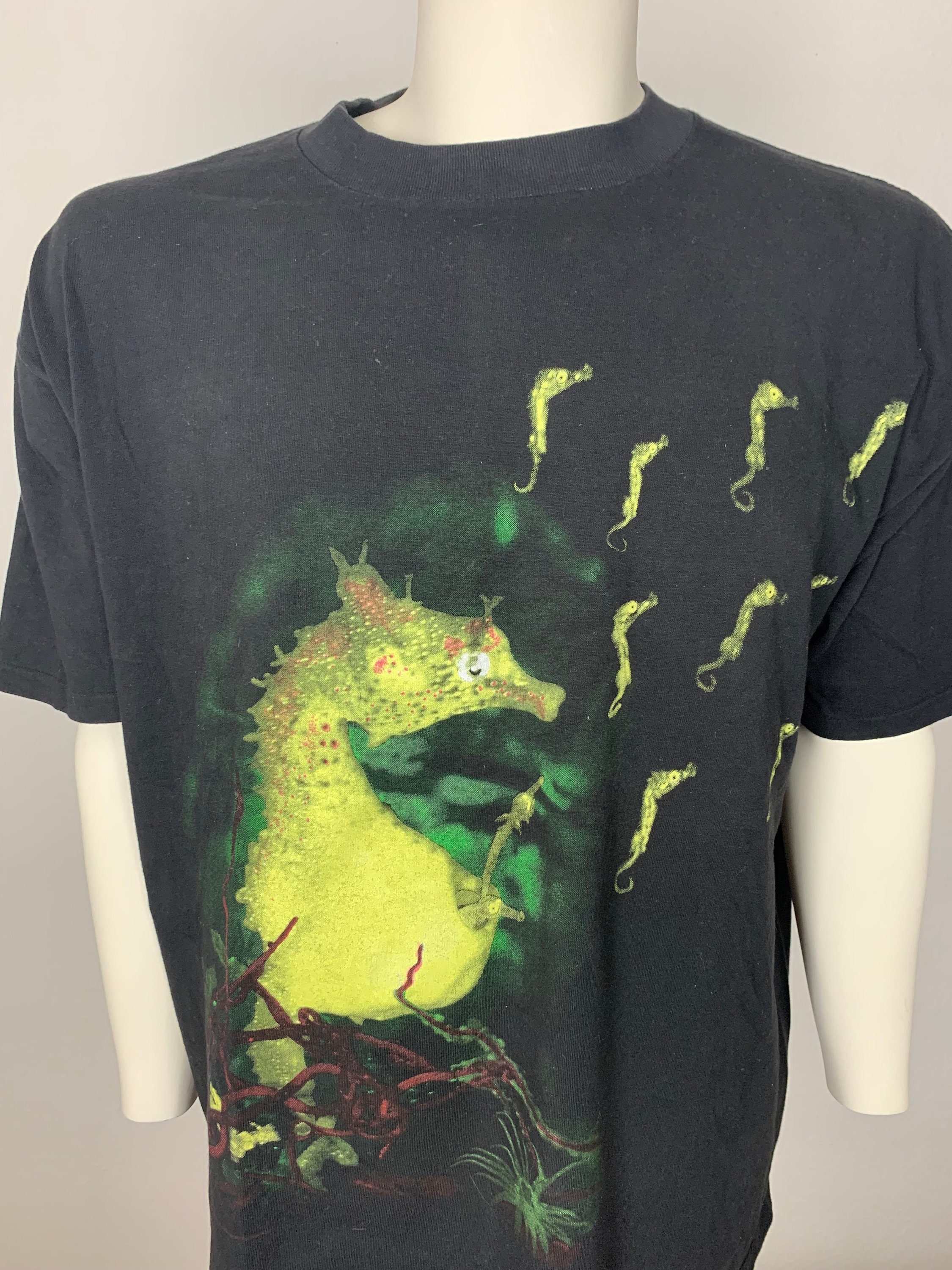 NIRVANA 1993 T-shirt Vintage / Kurt Cobain / Seahorse / Mint NIRVANA 1993 T-shirt Vintage / Kurt Cobain / Seahorse / Mint