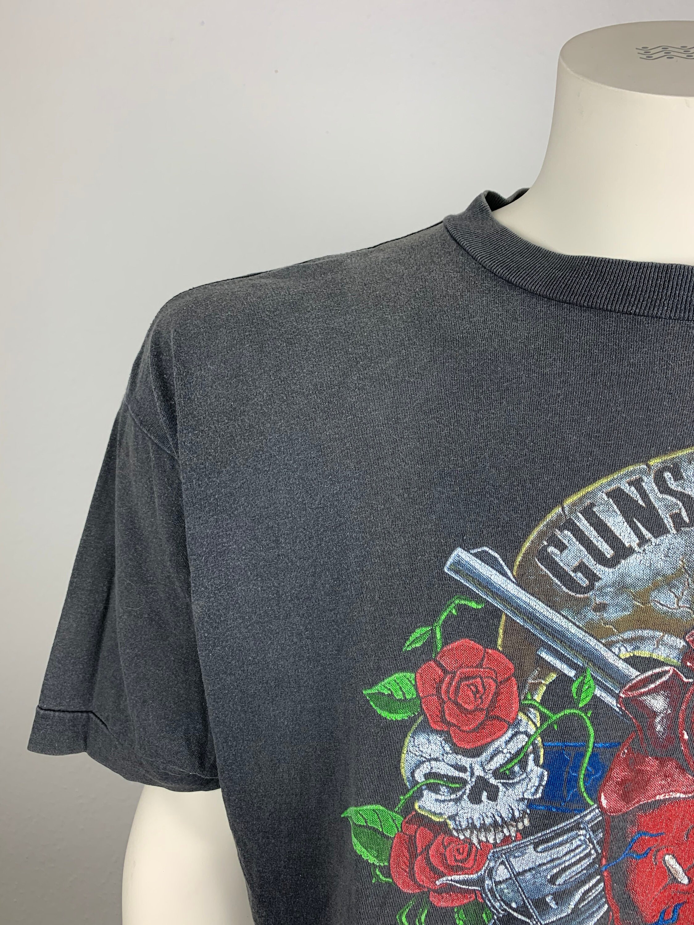 GUNS N ROSES 1990 T-shirt Vintage - Etsy
