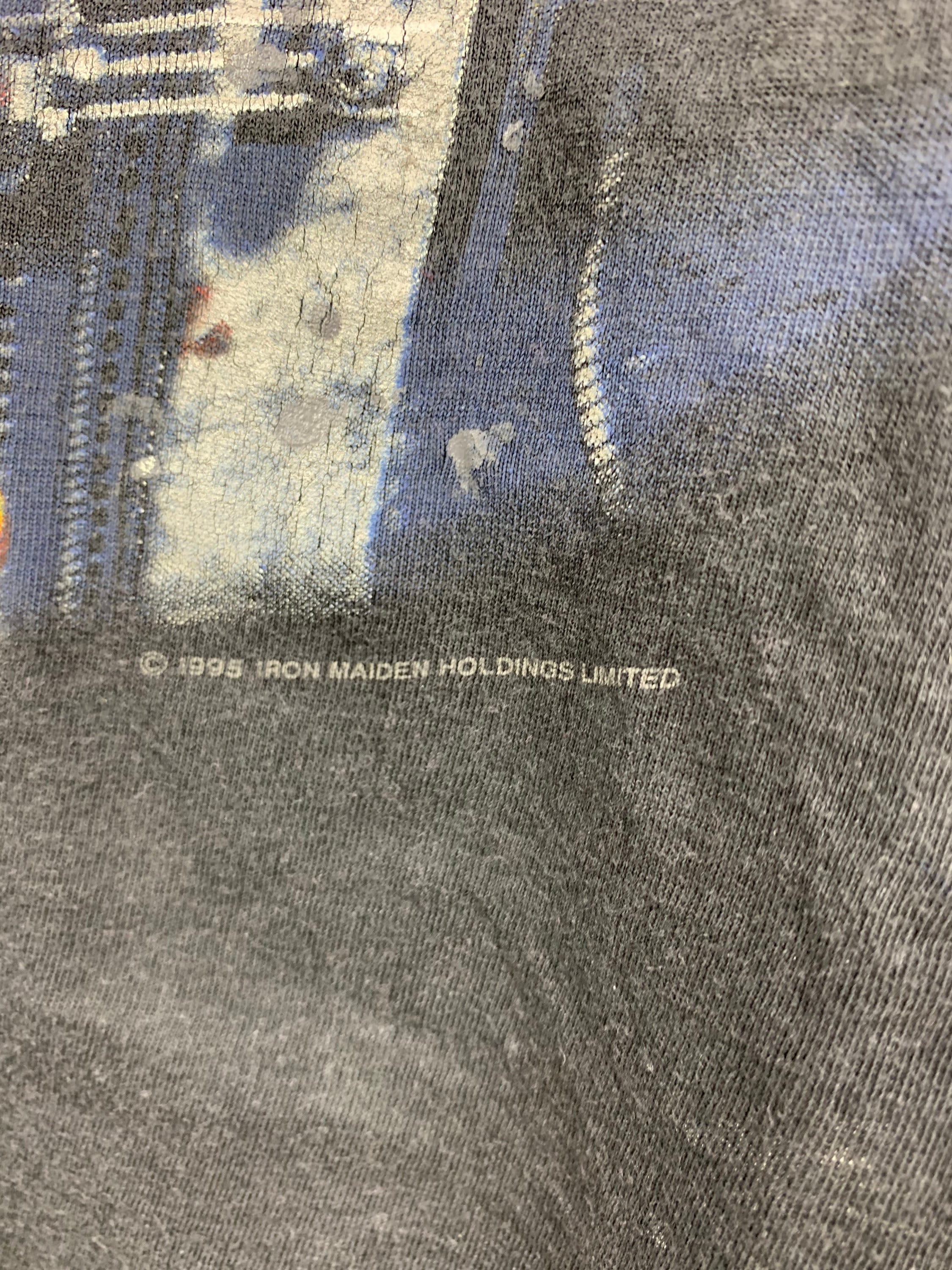 IRON MAIDEN 1995 T-shirt Vintage / the X Factor - Etsy